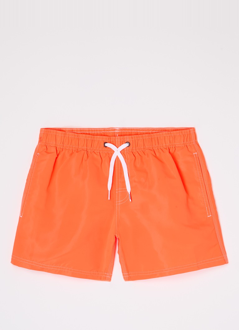 Sundek Jongens Zwemshorts met trekkoord in de kleur Oranje, maat: 4
