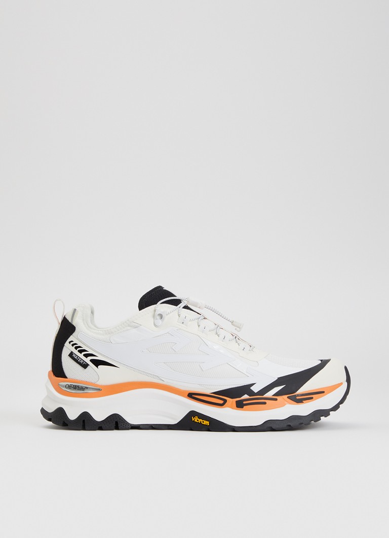 Off-White Heren Be Right Back Trail sneaker met details van mesh in de kleur Wit, maat: 42