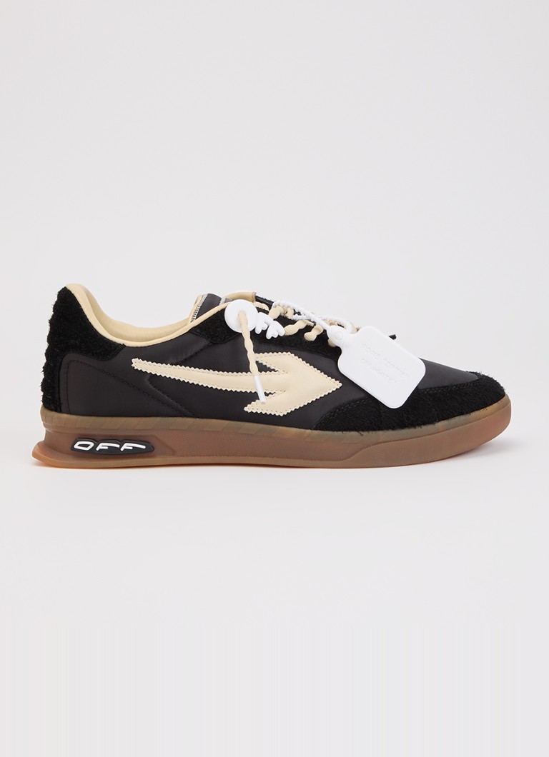 Off-White Heren End Of Play sneaker met details van leer en suède in de kleur Zwart, maat: 44
