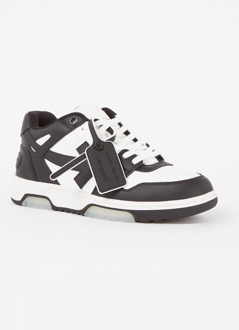 Off-White Heren Out Of Office sneaker van kalfsleer in de kleur Wit, maat: 43