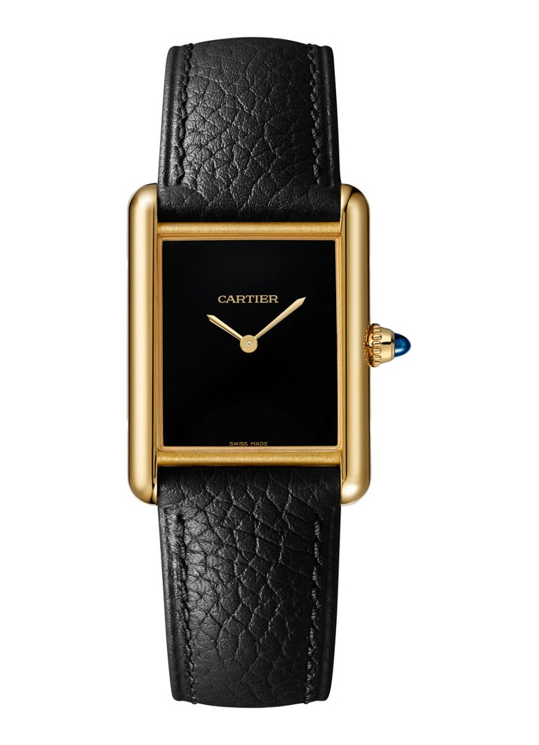 Cartier Dames Tank Louis Cartier horloge van geelgoud CRWGTA0160 in de kleur Goud