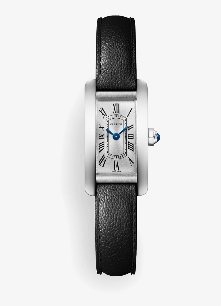 Cartier Dames Tank Américaine horloge CRWSTA0100 in de kleur Zilver