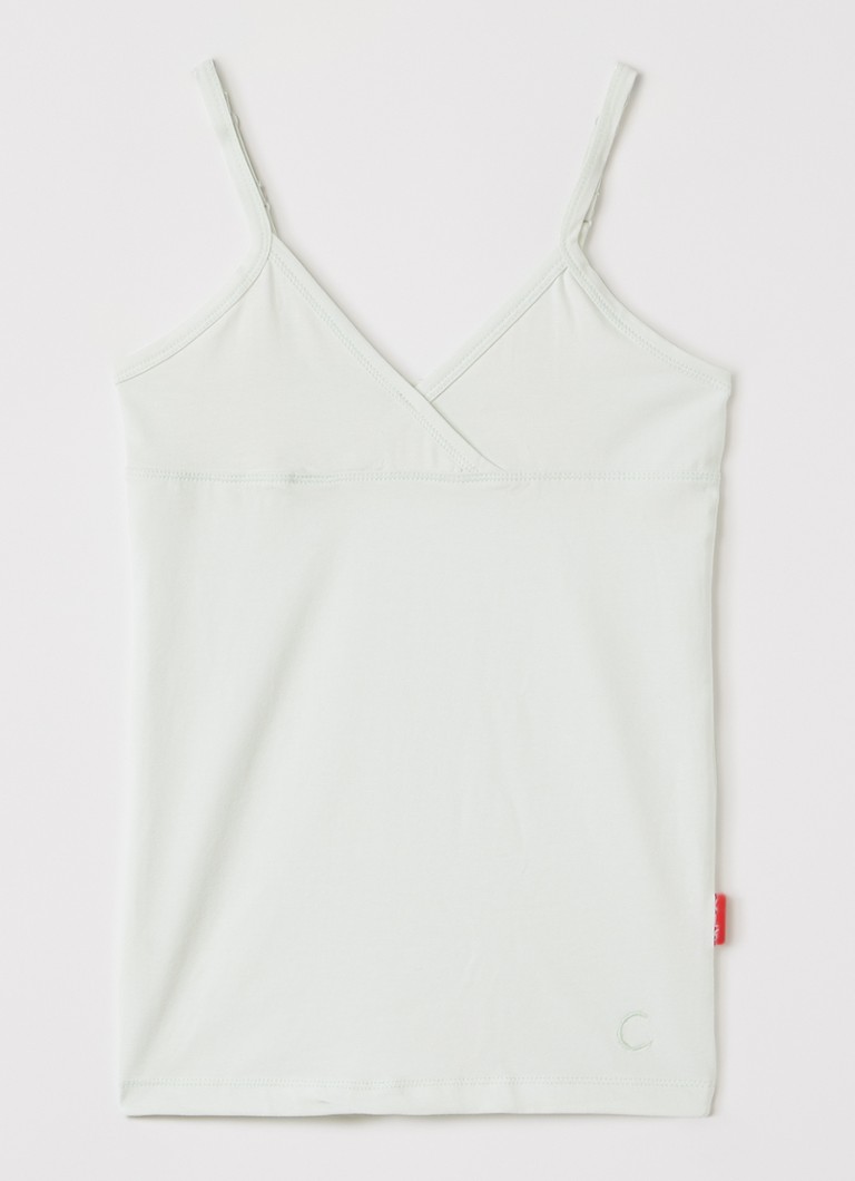 Claesens Meisjes Singlet van katoen in de kleur Mint