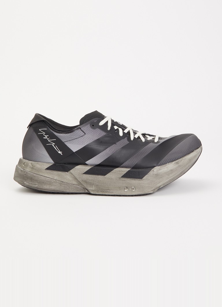 Y-3 Heren Adios Pro 4 sneaker met mesh details in de kleur Zwart, maat: 41 1/3