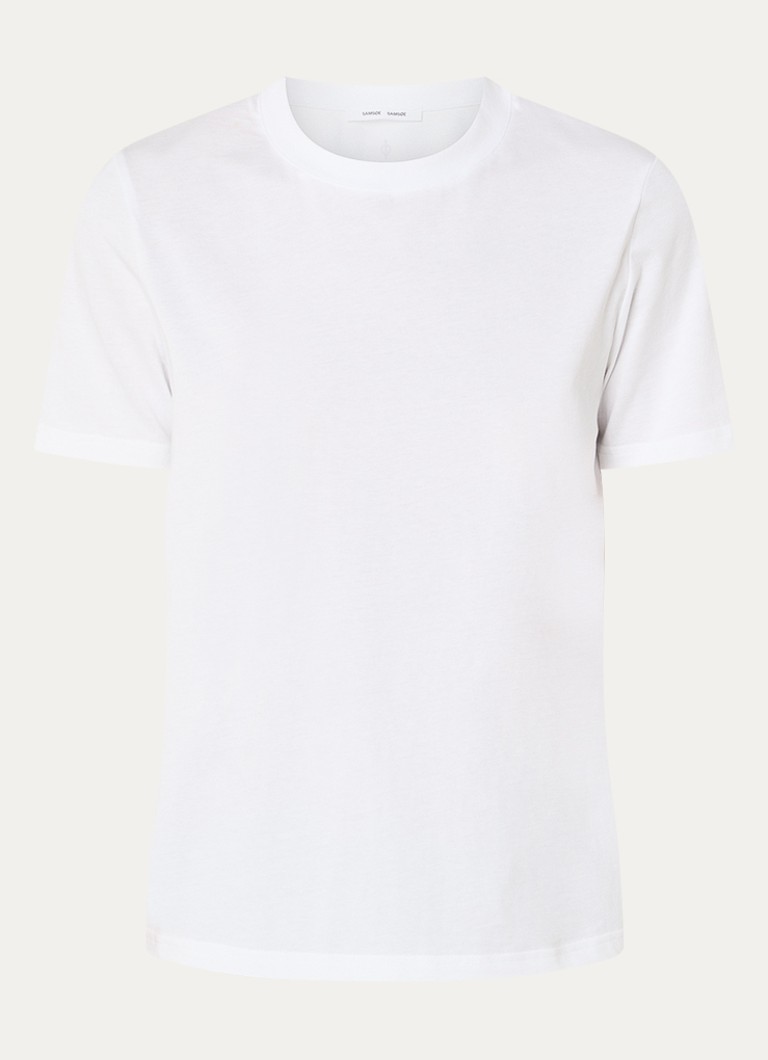 SAMSØE SAMSØE Dames Sasade T-shirt in de kleur Wit, maat: XL