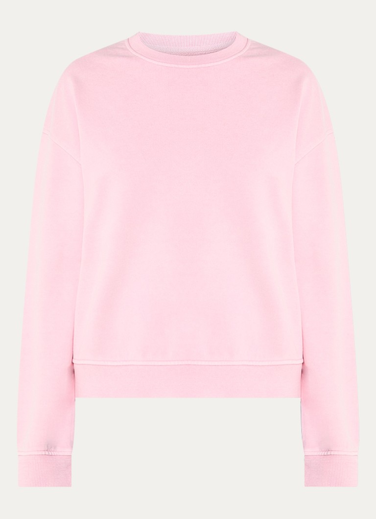 SAMSØE SAMSØE Dames Savan sweater met ronde hals in de kleur Roze, maat: L