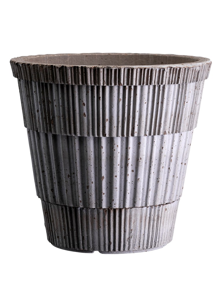 Bergs Potter Atlas Raw bloempot voor binnen Ø 16 cm Grijs - Deal