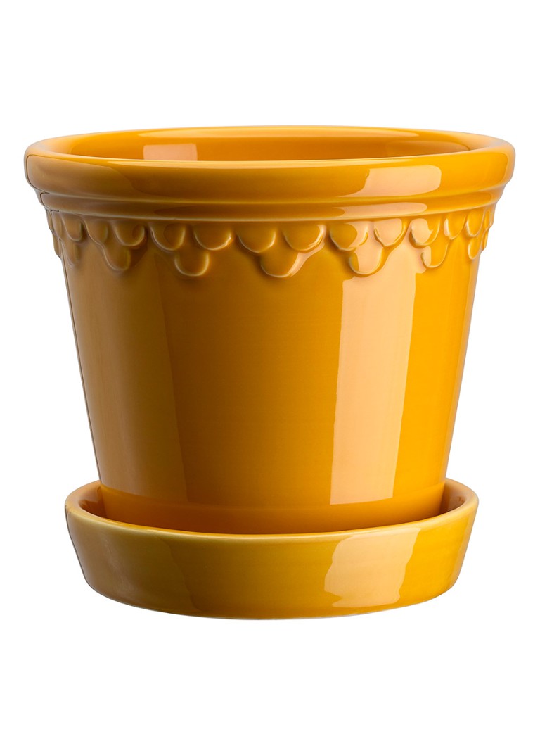 Bergs Potter Københavner bloempot voor binnen Ø 18 cm Geel - Deal