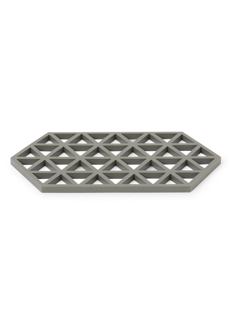 Zone Triangles onderzetter 24 cm Olijfgroen - Deal
