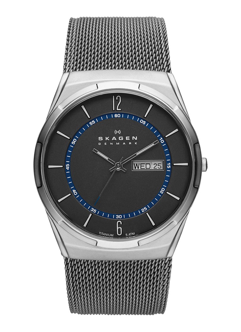 Skagen Heren Horloge Melbye SKW6078 in de kleur Zilver