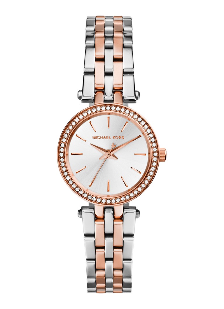 Michael Kors Dames Mini Darci horloge MK3298 in de kleur Roségoud