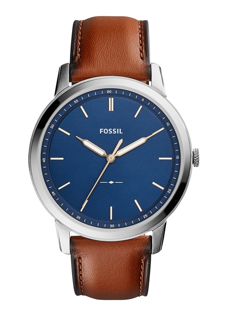 Fossil Heren Horloge FS5304 in de kleur Zilver