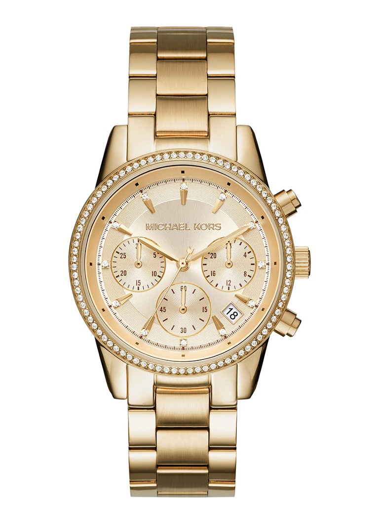 Michael Kors Dames Bryant horloge MK6356 in de kleur Goud