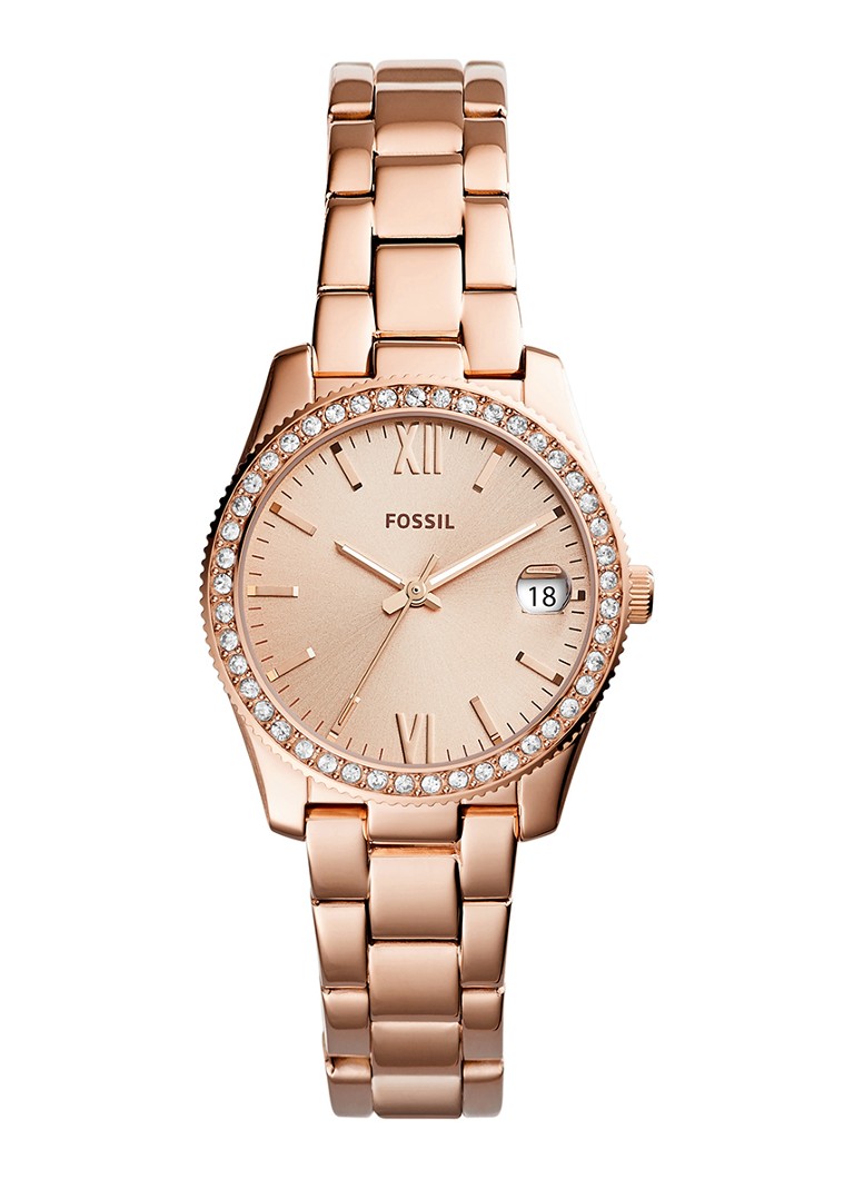 Fossil Dames Horloge ES4318 in de kleur Roségoud