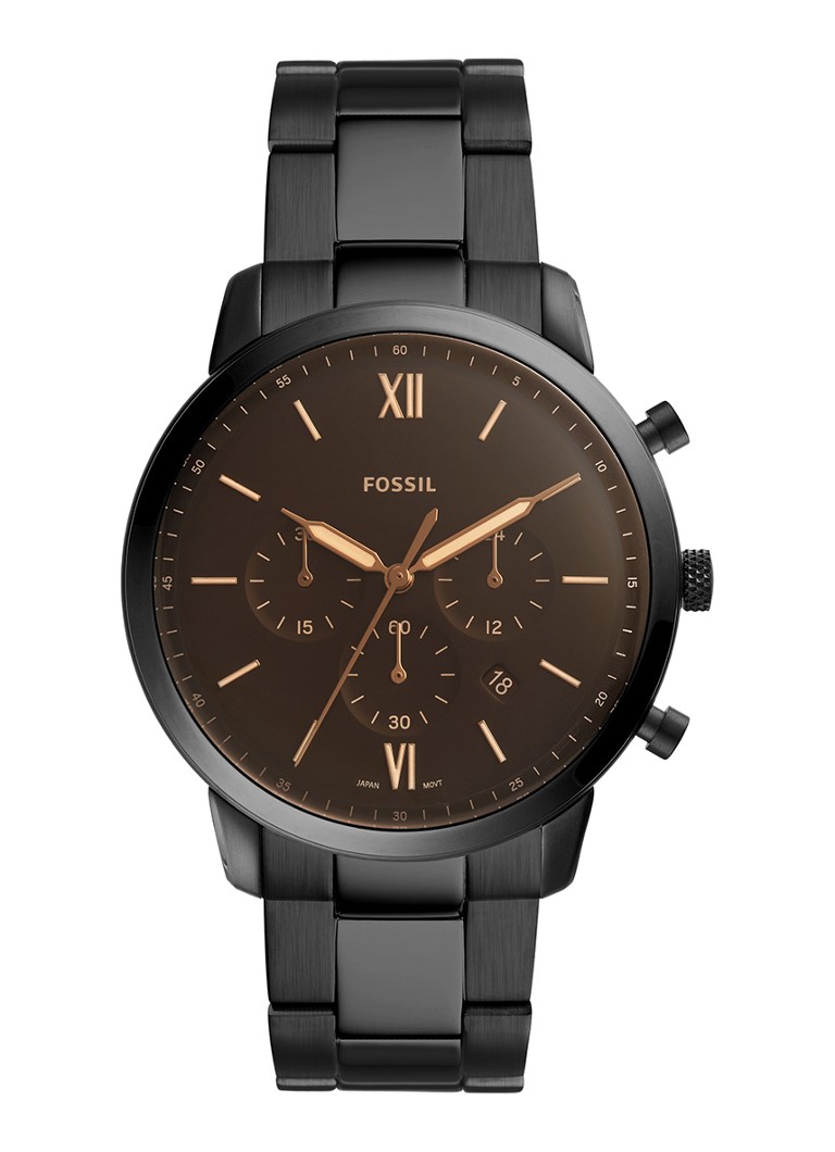 Fossil Heren Horloge FS5525 in de kleur Zwart