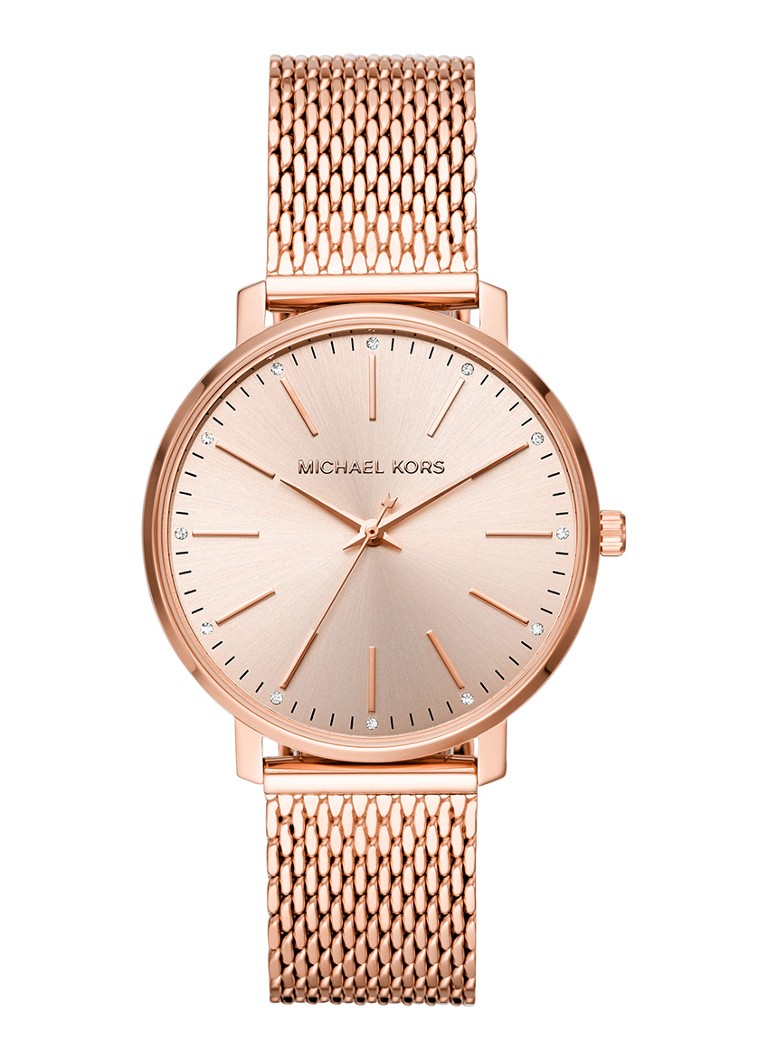 Michael Kors Dames Horloge MK4340 in de kleur Roségoud