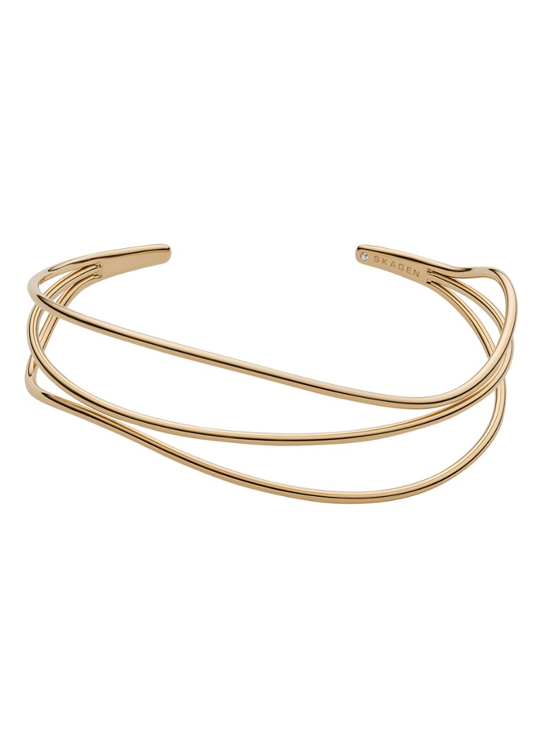 Skagen Dames Kariana bangle SKJ1216710 in de kleur Goud