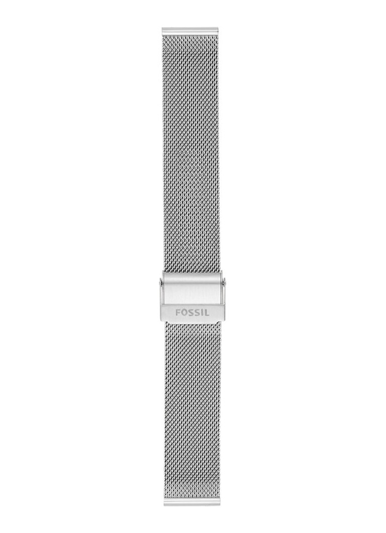 Fossil Dames Horlogebandje S181376 in de kleur Zilver