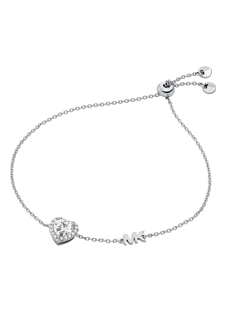 Michael Kors Dames Premium schakelarmband van zilver MKC1518AN040 in de kleur Zilver
