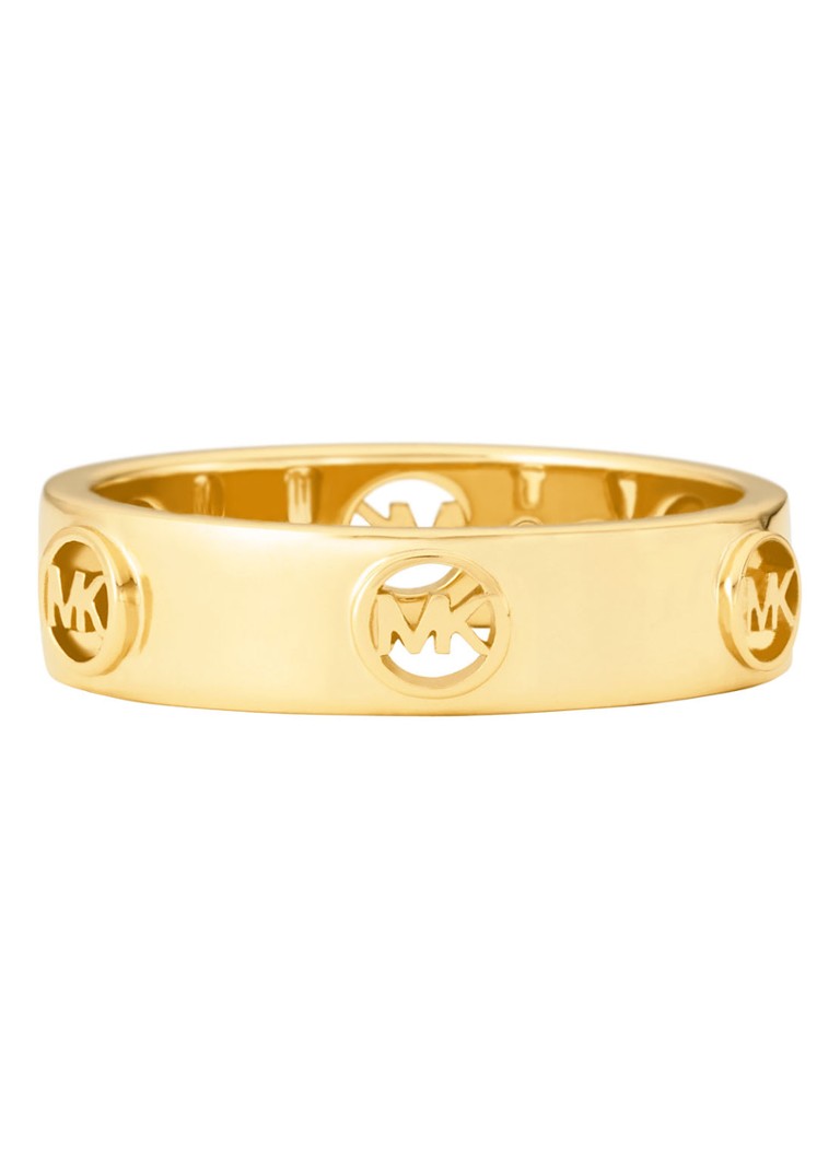 Michael Kors Dames Premium ring verguld MKC1550AA710 in de kleur Goud