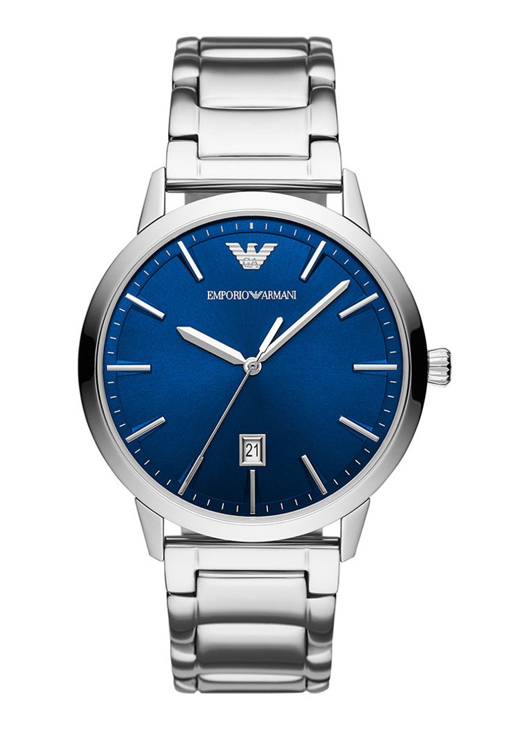 Armani Heren Horloge AR11311 in de kleur Zilver