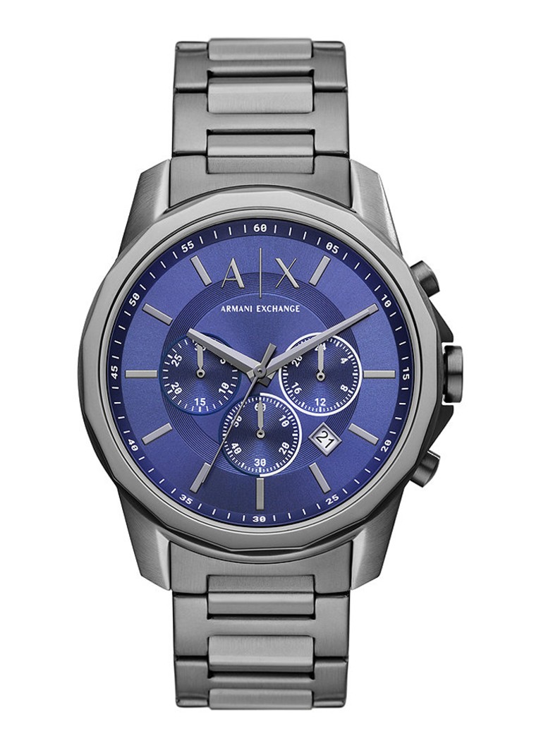 Armani Heren Horloge AX1731 in de kleur Antraciet