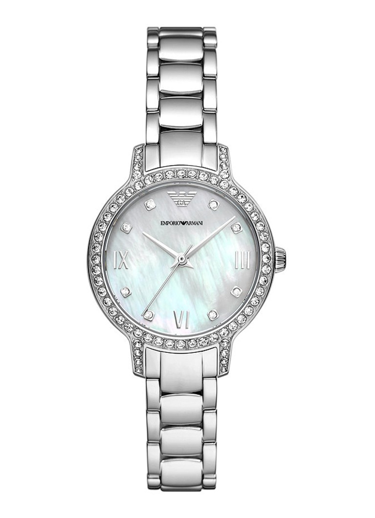 Armani Dames Horloge AR11484 in de kleur Zilver