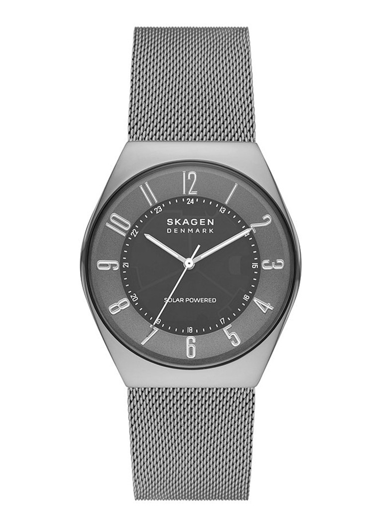 Skagen Heren Grenen Solar Powered horloge SKW6836 in de kleur Zilver