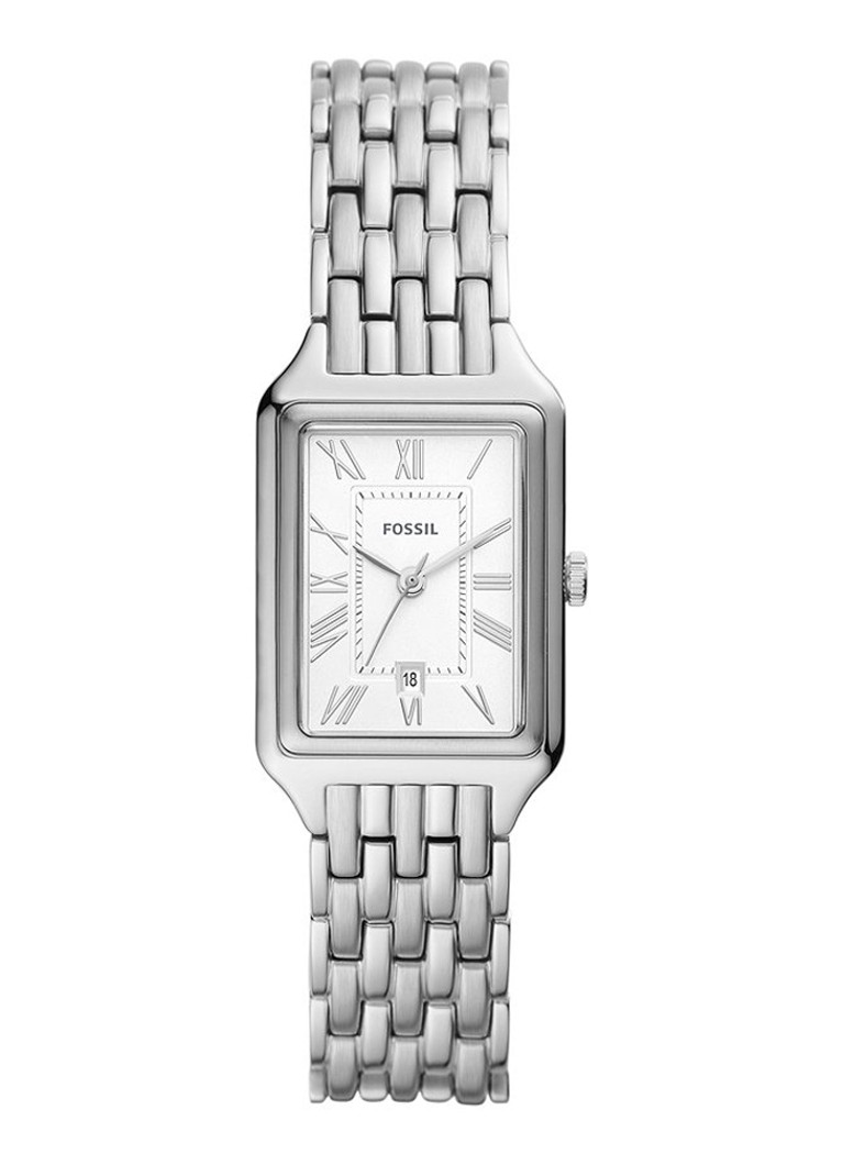 Fossil Dames Raquel horloge ES5221 in de kleur Zilver