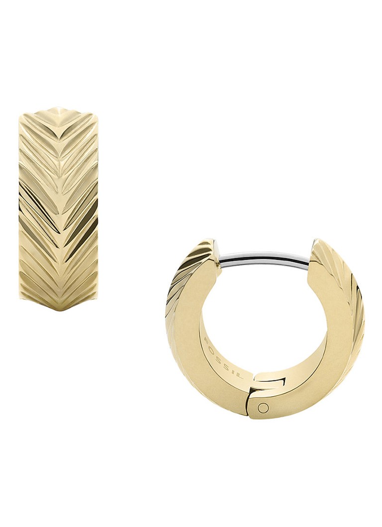 Fossil Dames Sadie oorringen JF04116710 in de kleur Goud