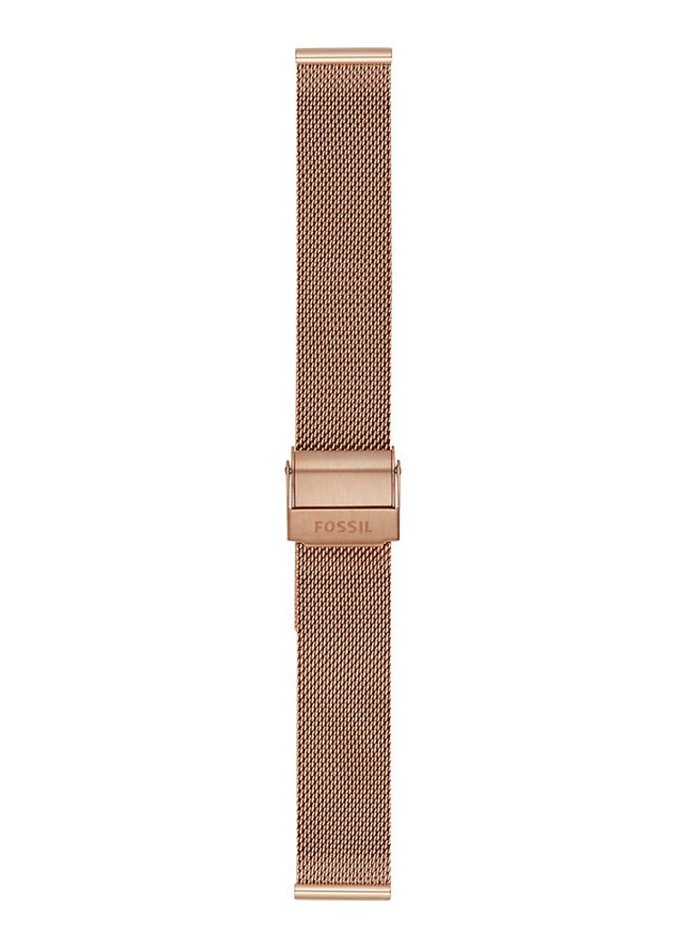 Fossil Dames Horlogeband S161057 in de kleur Roségoud