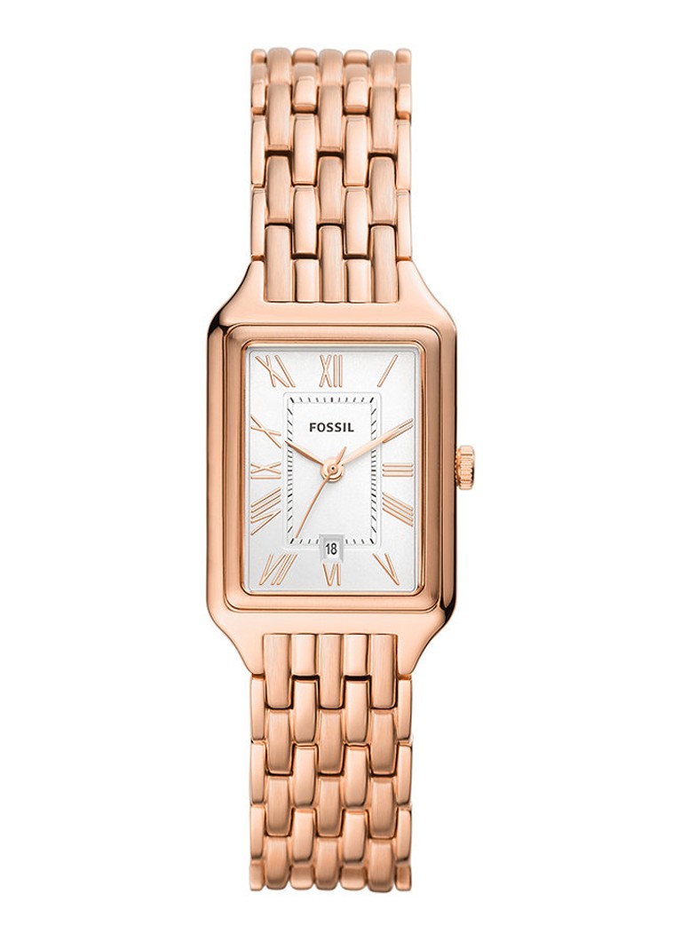 Fossil Dames Raquel horloge ES5271 in de kleur Roségoud