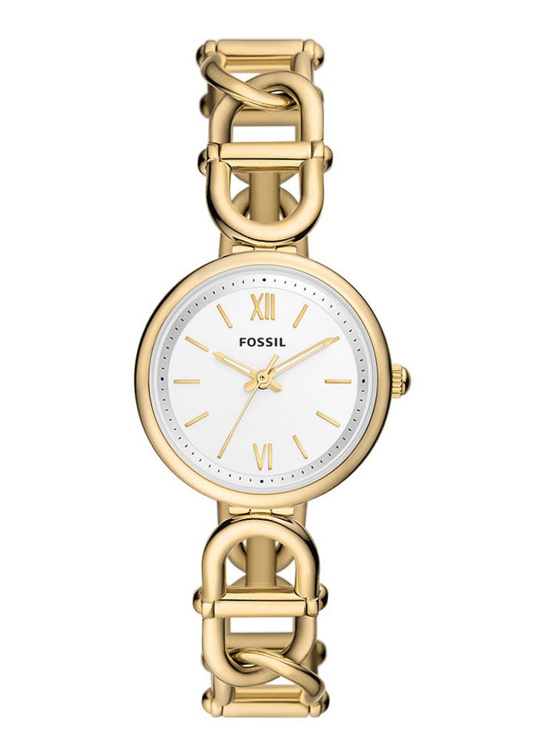 Fossil Dames Carlie horloge ES5272 in de kleur Goud