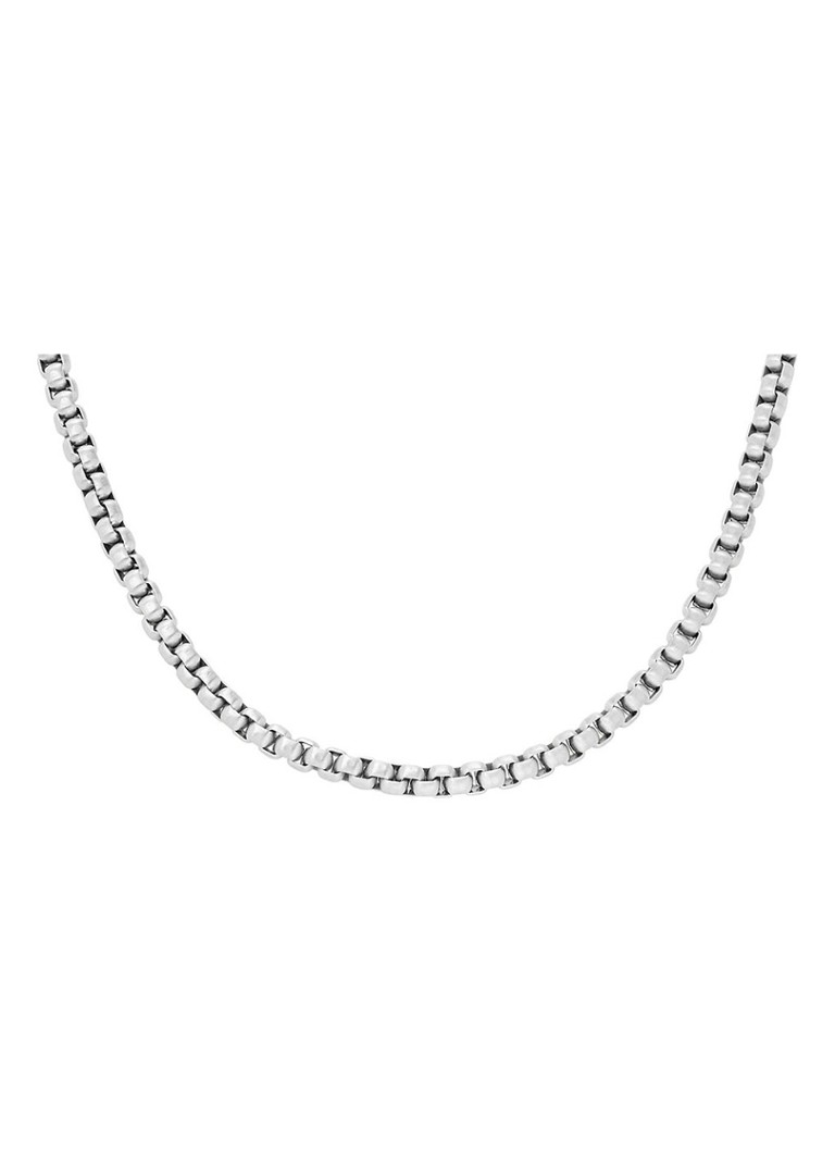 Fossil Heren Schakelketting JF04505040 in de kleur Zilver