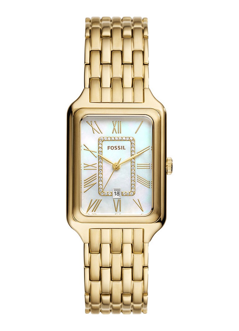Fossil Dames Raquel horloge ES5304 in de kleur Goud