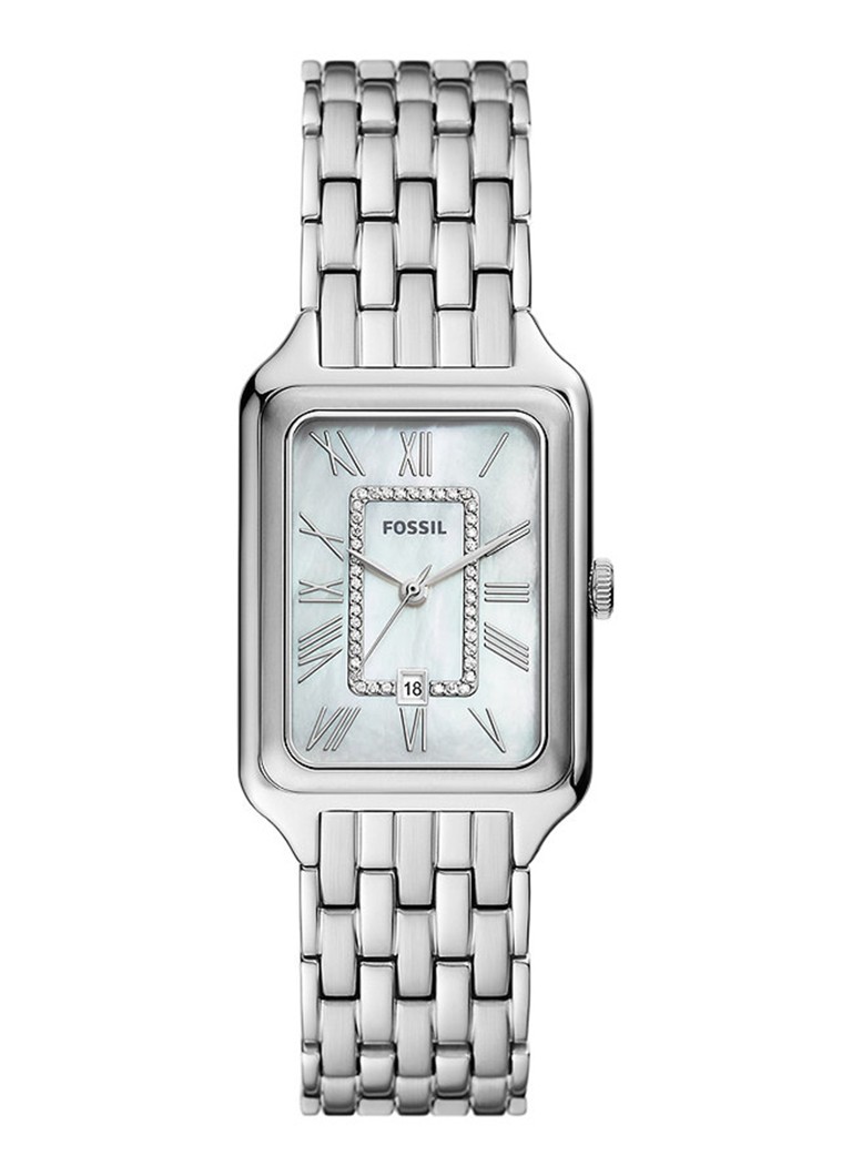Fossil Dames Raquel Horloge ES5306 in de kleur Zilver