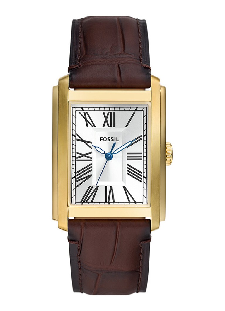 Fossil Heren Carraway horloge FS6011 in de kleur Goud