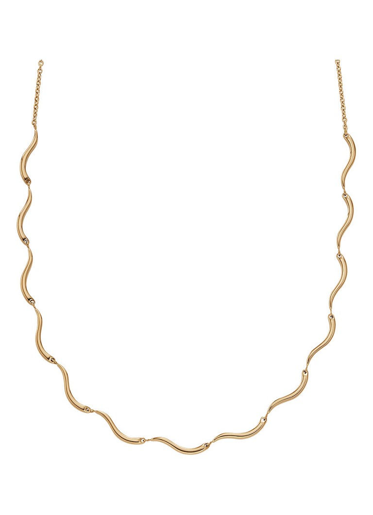 Skagen Dames Agnethe ketting SKJ1746710 in de kleur Goud