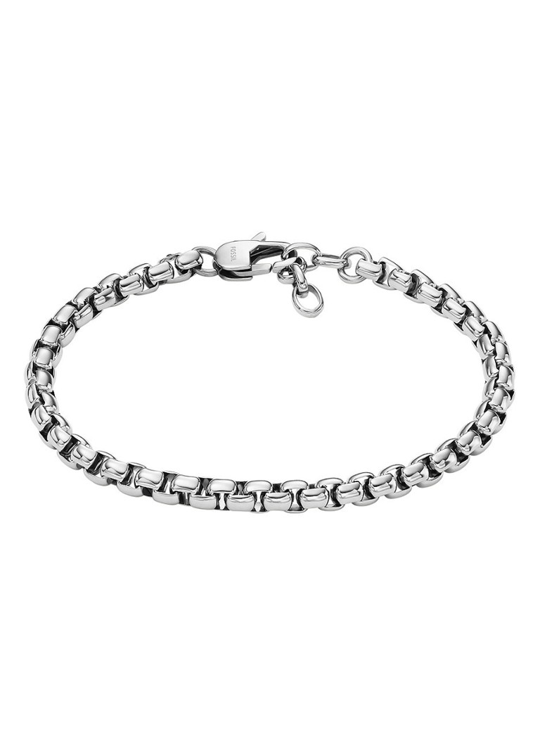 Fossil Dames Schakelarmband JF04562040 in de kleur Zilver