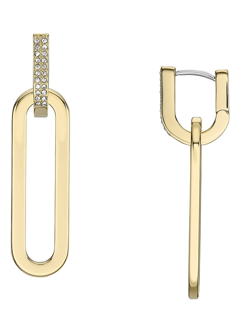 Fossil Dames Heritage oorhangers JF04587710 in de kleur Goud