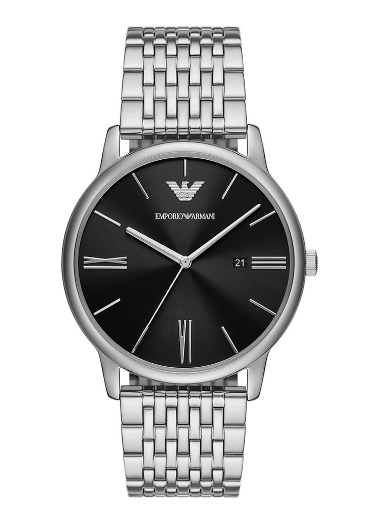 Armani Heren Horloge AR11600 in de kleur Zilver