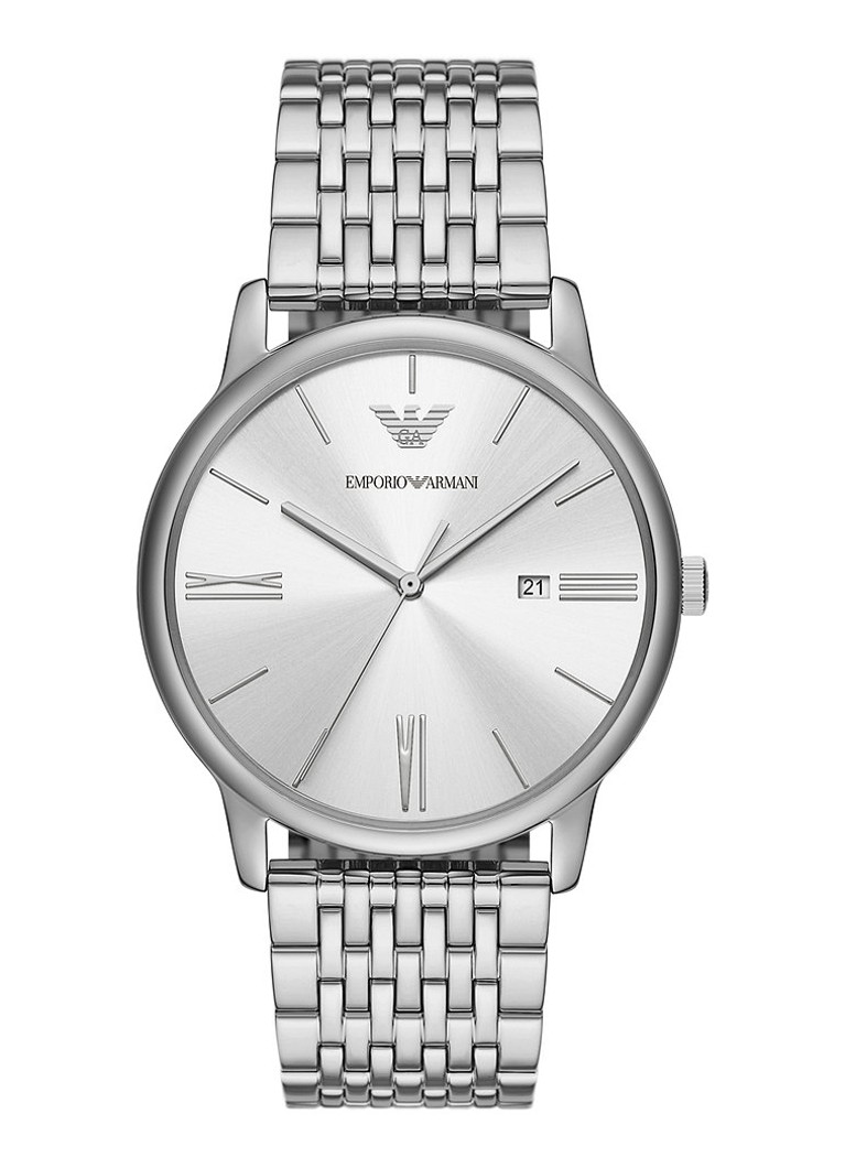 Armani Heren Horloge AR11599 in de kleur Zilver
