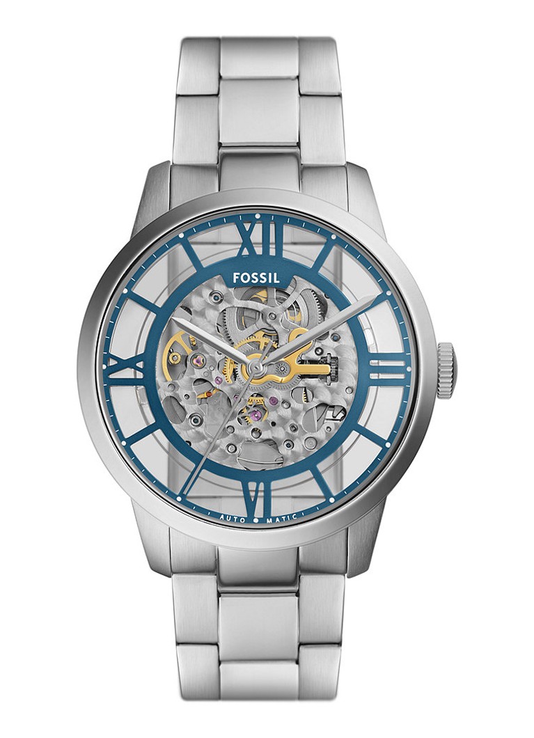 Fossil Heren Townsman horloge ME3260 in de kleur Zilver