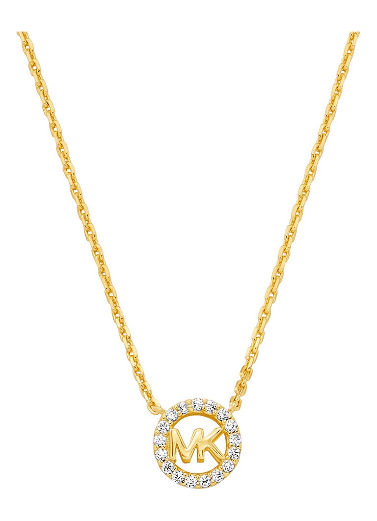Michael Kors Dames Premium ketting verguld MKC1726CZ710 in de kleur Goud
