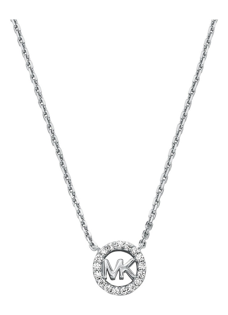 Michael Kors Dames Premium ketting van zilver MKC1726CZ040 in de kleur Zilver