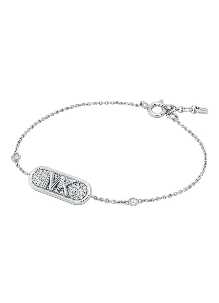 Michael Kors Dames Premium armband van zilver MKC1730CZ040 in de kleur Zilver
