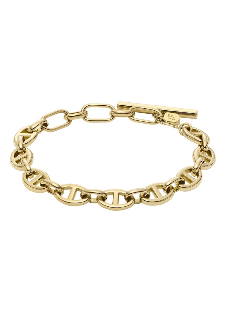 Fossil Dames Heritage armband JF04759710 in de kleur Goud
