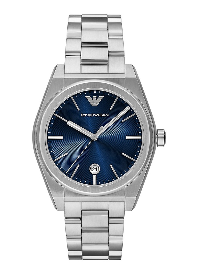 Armani Heren Horloge AR11620 in de kleur Zilver