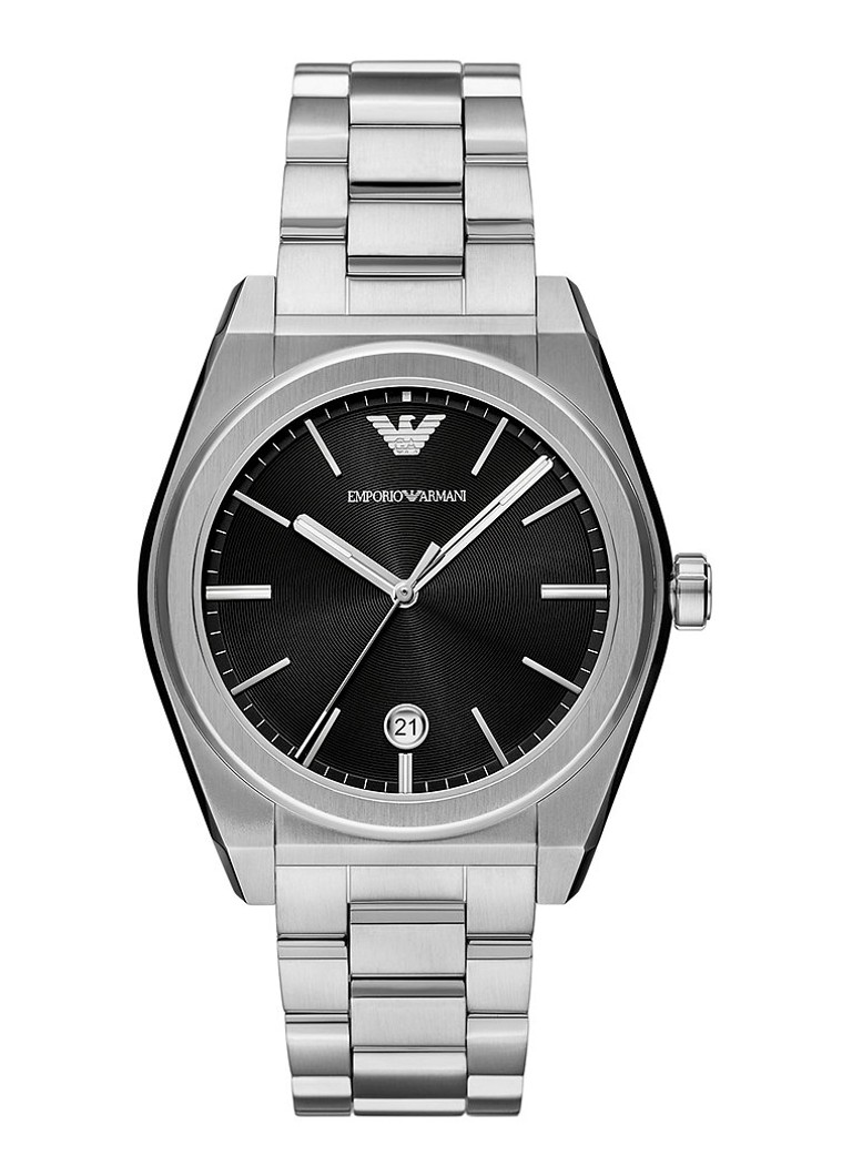 Armani Heren Horloge AR11622 in de kleur Zilver