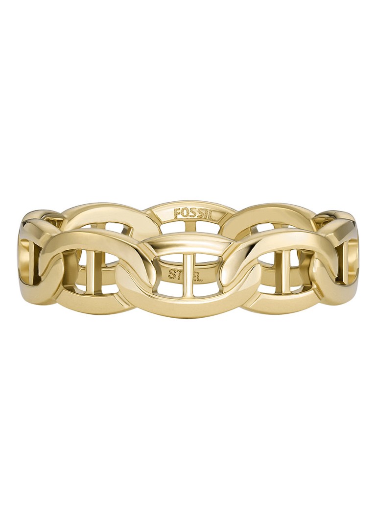 Fossil Dames Heritage ring JF04782710 in de kleur Goud